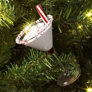 Christmas Peppermint Martini Ornament - Wondershop